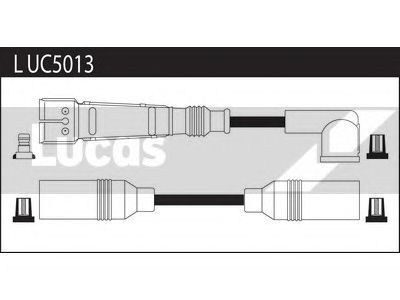Комплект проводов зажигания LUC5013