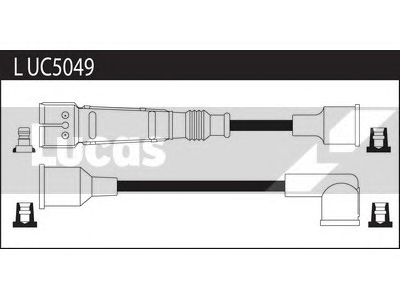 Комплект проводов зажигания LUC5049