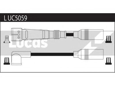 Комплект проводов зажигания LUC5059