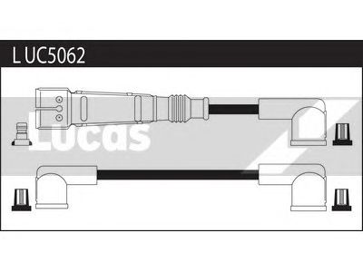 Комплект проводов зажигания LUC5062