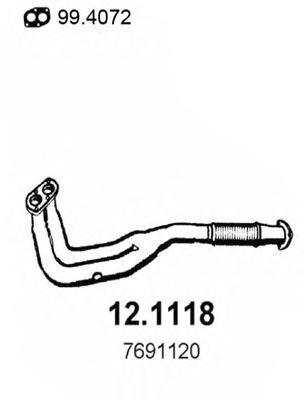 Exhaust Pipe 12.1118