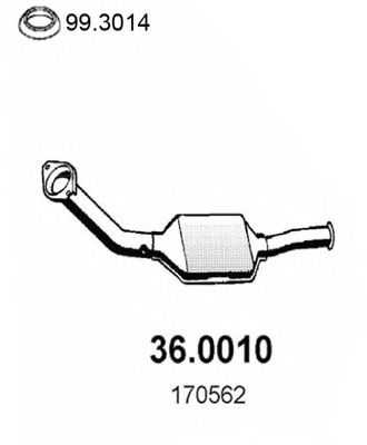 Catalytic Converter 36.0010