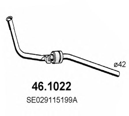 Exhaust Pipe 46.1022