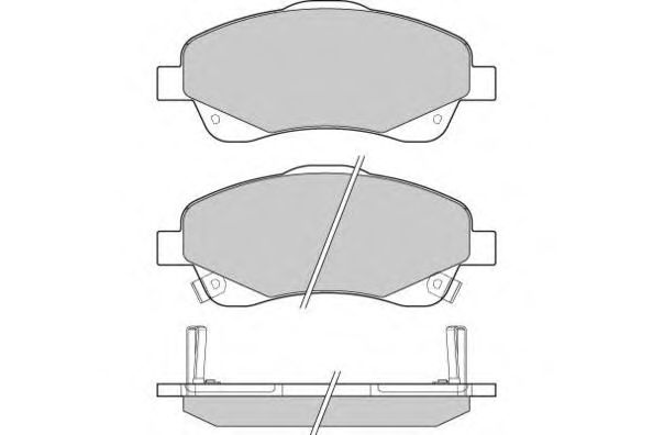 Brake Pad Set, disc brake 12-1094