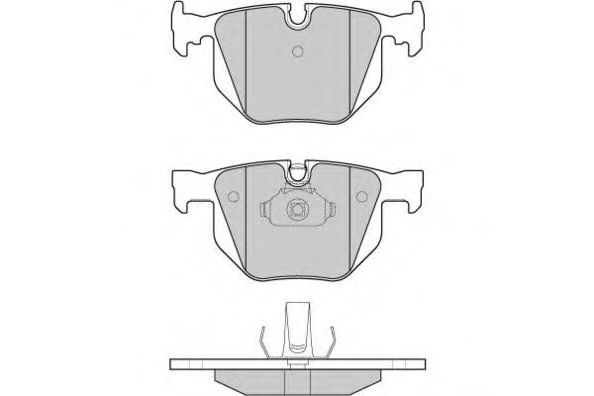 Kit de plaquettes de frein, frein à disque 12-1102