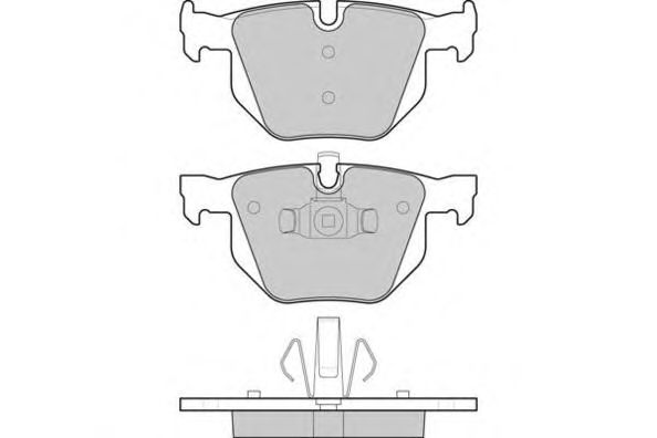 Brake Pad Set, disc brake 12-1263