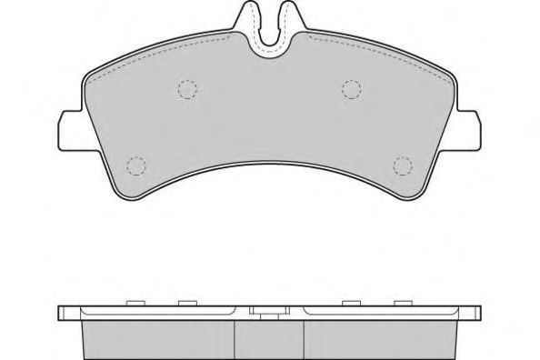 Brake Pad Set, disc brake 12-1291