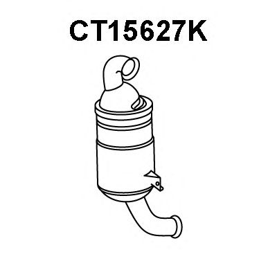 Catalytic Converter CT15627K