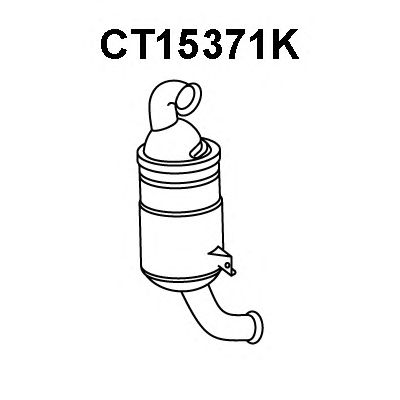Catalytic Converter CT15371K