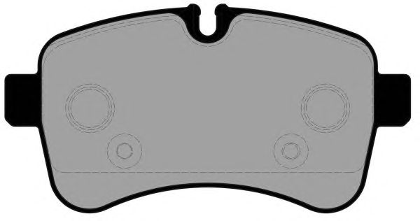 Комплект тормозных колодок, дисковый тормоз PA1787