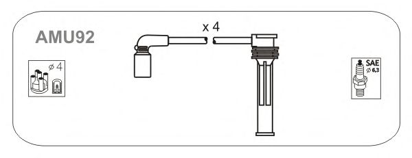 Ignition Cable Kit AMU92