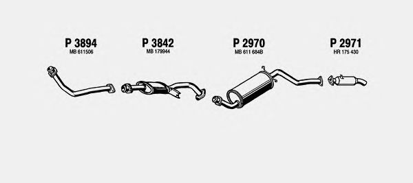 Exhaust System HY709
