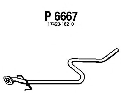 Exhaust Pipe P6667