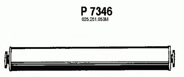 Silenciador posterior P7346