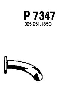 Eksosrør P7347