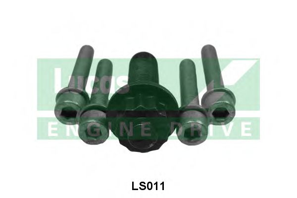 Bolt Set, crankshaft pulley LS011