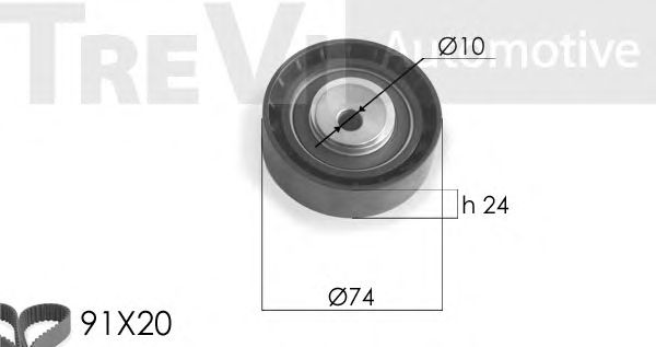 Timing Belt Kit RPK3148D/1