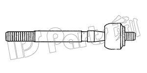 Articulação axial, barra de acoplamento ITR-10H06