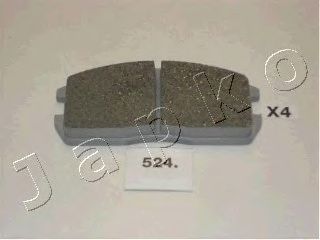 Комплект тормозных колодок, дисковый тормоз 50524