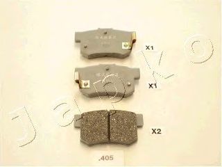 Brake Pad Set, disc brake 51405