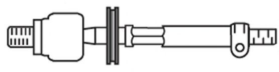 Articulação axial, barra de acoplamento 954