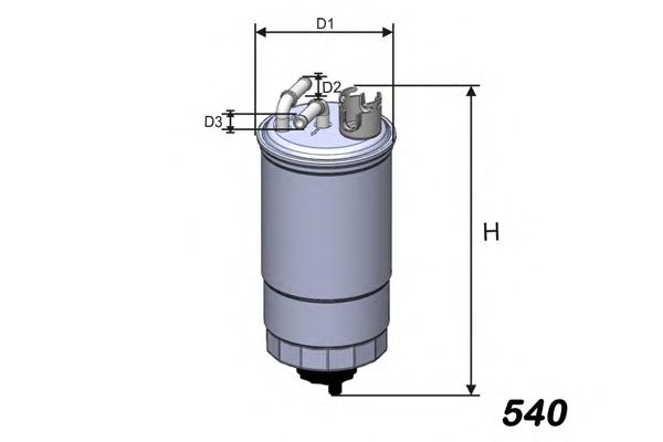 Fuel filter M283