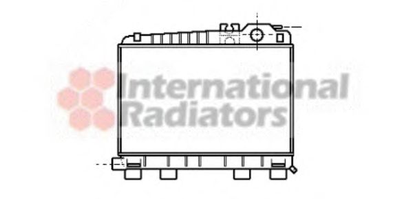 Radiator, engine cooling 06002043