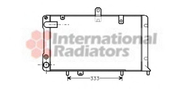 Radiator, engine cooling 73002003