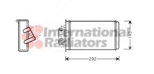 Heat Exchanger, interior heating 17006273