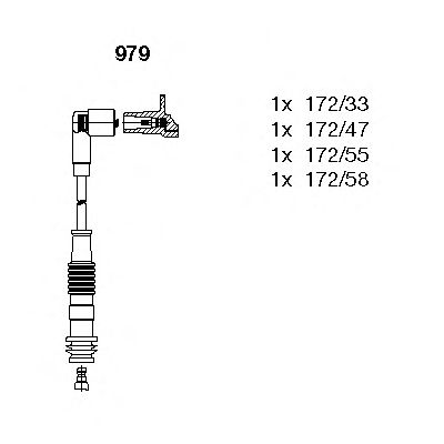 Ignition Cable Kit 979