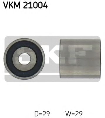 Deflection/Guide Pulley, timing belt VKM 21004