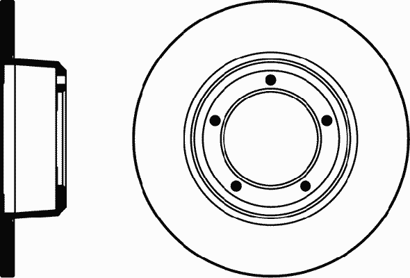 Тормозной диск MDC436