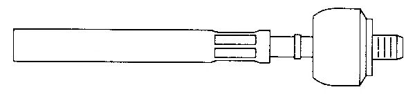 Articulación axial, barra de acoplamiento 12.06.058