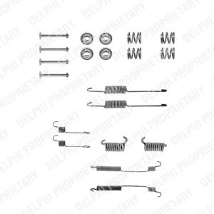 Accessory Kit, brake shoes LY1034