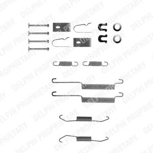 Accessory Kit, brake shoes LY1181