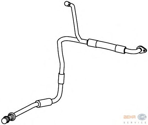 High-/Low Pressure Line, air conditioning 9GS 351 337-691