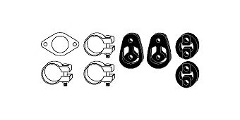 Mounting Kit, exhaust system 82 15 6491