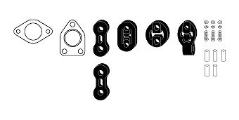 Mounting Kit, exhaust system 82 45 7805