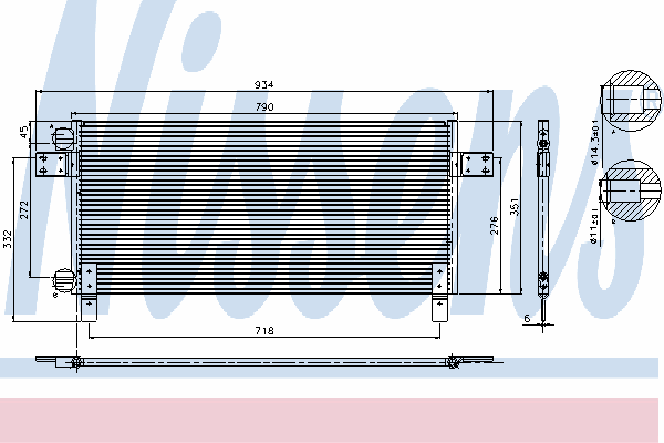 Condensador, ar condicionado 94681