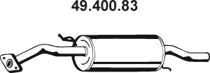 Глушитель выхлопных газов конечный 49.400.83