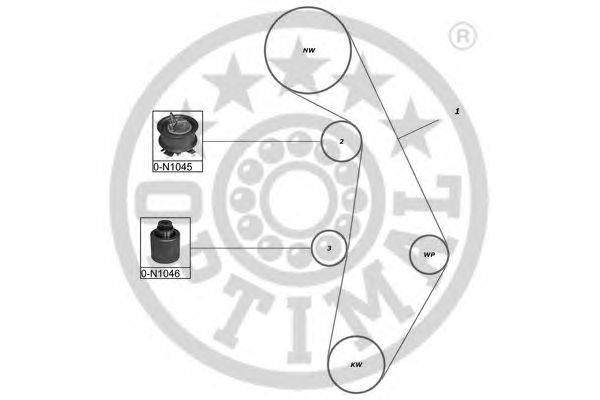 Timing Belt Kit SK-1372
