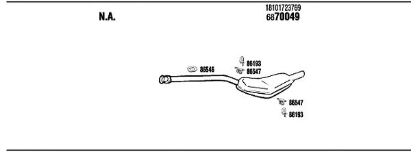 Exhaust System BW98168