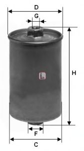 Fuel filter S 1507 B