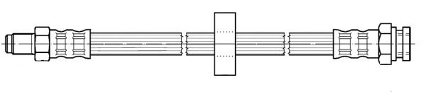 Tubo flexible de frenos 71147