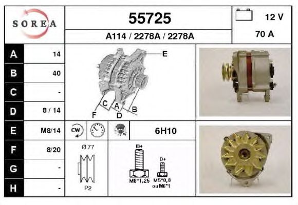 Generator 55725