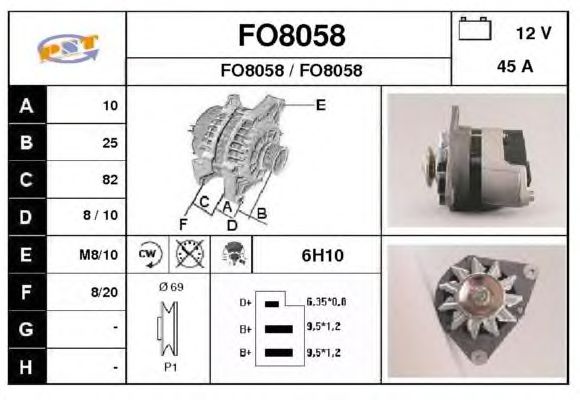 Generator FO8058