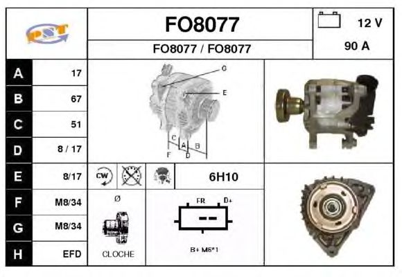 Generator FO8077