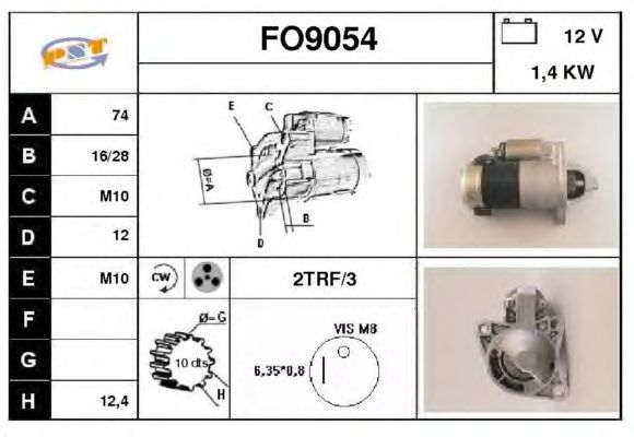 Mars motoru FO9054