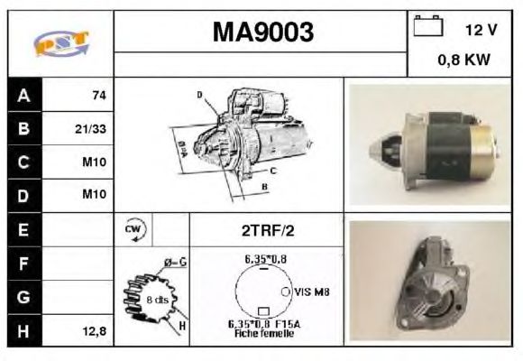 Mars motoru MA9003