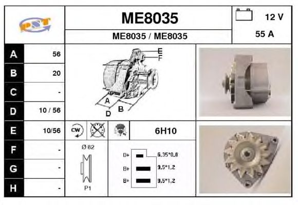 Alternatör ME8035